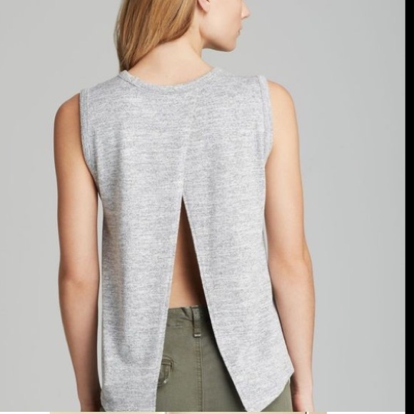Rag and Bone Nicole Tank Top Gray Sz S - Picture 2 of 11